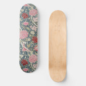 Cray Pattern (von William Morris) Skateboard (Vorderseite)