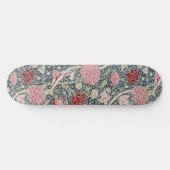 Cray Pattern (von William Morris) Skateboard (Horizontal)