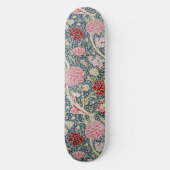 Cray Pattern (von William Morris) Skateboard (Vorderseite)