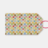 CRAY QUILT Gift Tags / Weiß Geschenkanhänger (Vorderseite (Horizontal))