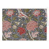 Cray Textile William Morris Fine Art Blank Card (Vorderseite (Horizontal))