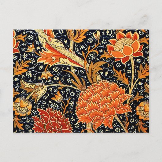 Cray von William Morris Feiertagspostkarte (Vorderseite)
