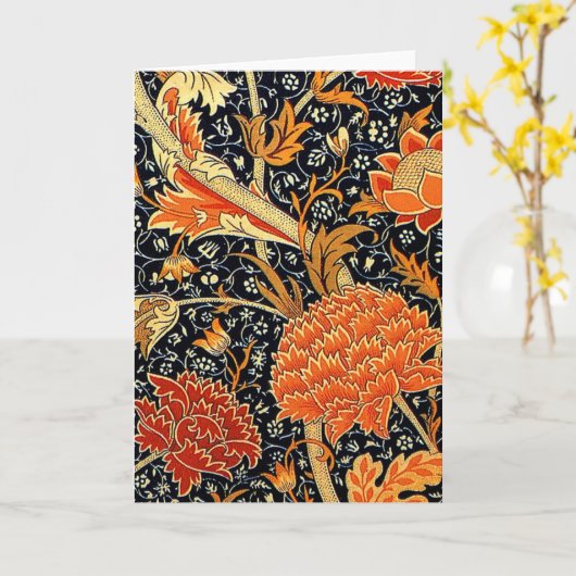 Cray von William Morris Karte (Gelbe Blume)