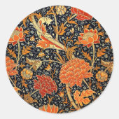 Cray von William Morris Runder Aufkleber (Vorderseite)