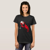 Crayfish Boil Party Funny Crawfish Lobster Seafood T-Shirt (Vorne ganz)
