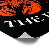 Crayfish Chicken Of The Ditch Crawfish Cajun Men W Poster (Ecke)