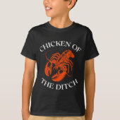 Crayfish Chicken Of The Ditch Crawfish Cajun Men W T-Shirt (Vorderseite)