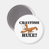 CRAYFISH-Regel! Magnet (Vorderseite/Rückseite)