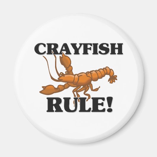 CRAYFISH-Regel! Magnet (Vorne)