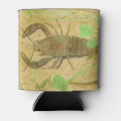 Crayfish Wasserfarbe Dosenkühler (Vorderseite)