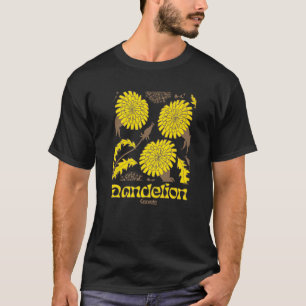 Crayola 2025 Limitierte Edition Löwenzahn Vintage T-Shirt