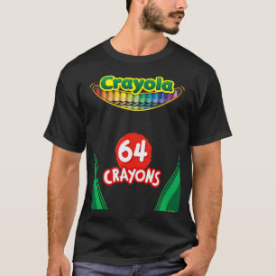 Crayola Halloween Farbige Vintage Buntstift-Box Ko T-Shirt