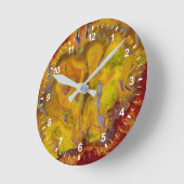 Crayola Jasper Runde Wanduhr (Winkel)
