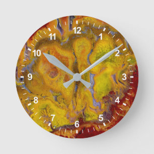 Crayola Jasper Runde Wanduhr