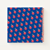 Crayon Apple Pattern Notizblock (Rückseite)