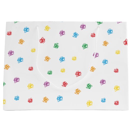 Crayon bolsa regalo große geschenktüte (Vorderseite)