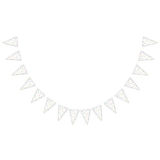 Crayon bunting wimpelkette (Alle)