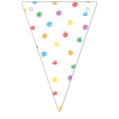 Crayon bunting wimpelkette (Dritte Fahne)
