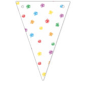 Crayon bunting wimpelkette (Zweite Fahne)