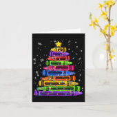 Crayon Christmas Tree Lights School Lehrer Studen Karte (Gelbe Blume)