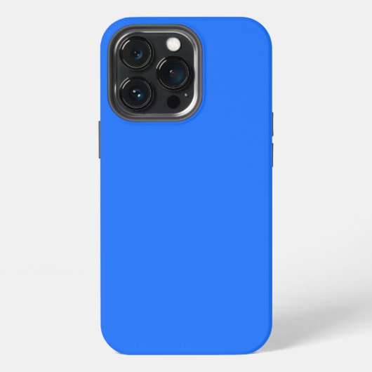 Crayon Color Blue iPhone 13 Pro Fall Hülle (Hinten)