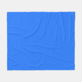 Crayon Color Blue Medium 50x60 Fleece Blanket (Vorderseite (Horizontal))