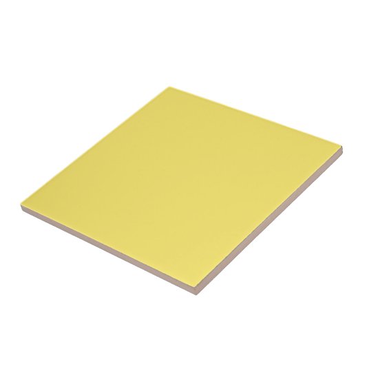 Crayon Color Gelbe Keramik Tile Fliese (Seite)