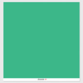 Crayon Color Green Sticker Decal (Blatt)