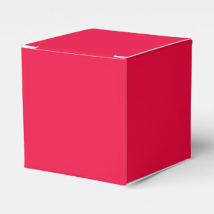 Crayon Color Red Favor Box Geschenkschachtel