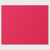 Crayon Color Red Wrapping Paper Geschenkpapier (Flach)