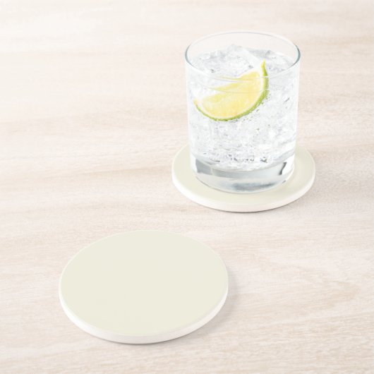 Crayon Color White Sandstone Untersetzer (Seite)