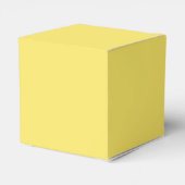 Crayon Color Yellow Favor Box Geschenkschachtel (Rückseite)