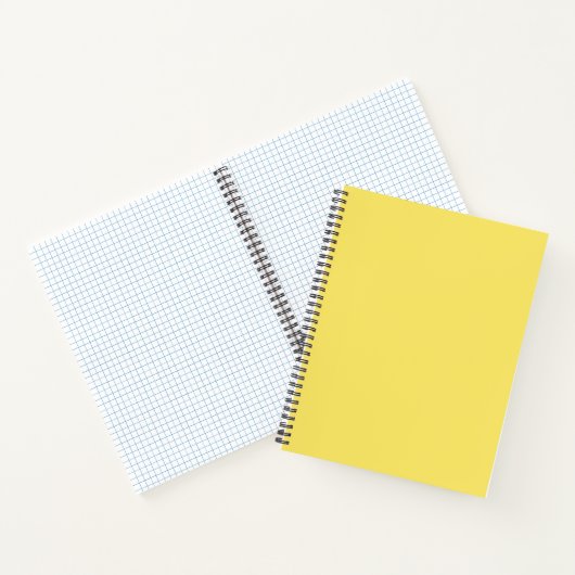 Crayon Color Yellow Spiral Notebook Notizblock (Innenseite)