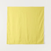 Crayon Color Yellow Square 57"x 57" Tapestry Wandteppich (Vorderseite (Horizontal))