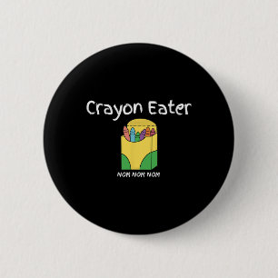Crayon Eater Funny Fps Video Gamer Term Game Tanky Button