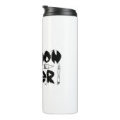 Crayon Eater #USAPatriotGraphics ©WhiteTigerLLC. Thermosbecher (Nach rechts gedreht)