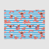 Crayon Elmo Stripe Muster Seidenpapier (Vorderseite)