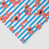 Crayon Elmo Stripe Muster Seidenpapier (Ausschnitt)