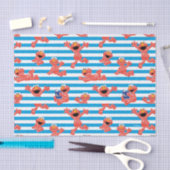 Crayon Elmo Stripe Muster Seidenpapier (Handwerk)
