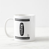 Crayon Emerald Green Group Kostüm Kaffeetasse (Links)