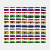 Crayon Fleecedecke (Vorderseite (Horizontal))