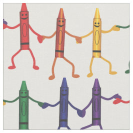 Crayon Friends Crayons Stoff