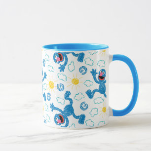 Crayon Grover Sonnenschein-Muster Tasse