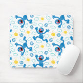 Crayon Grover Sunshine Pattern Mousepad (Mit Mouse)