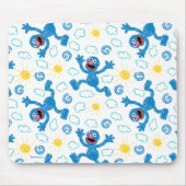 Crayon Grover Sunshine Pattern Mousepad (Vorne)