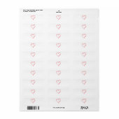 Crayon Heart Label (Vorne)