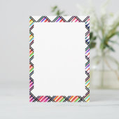 Crayon Jamboree Blank Einladung Template (Stehend Vorderseite)