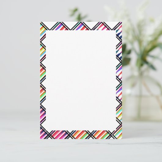 Crayon Jamboree Blank Einladung Template (Stehend Vorderseite)