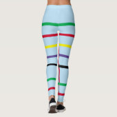 Crayon Lines Leggings (Rückseite)