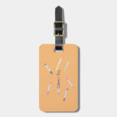 Crayon Luggage Tag Gepäckanhänger (Vorderseite vertikal)